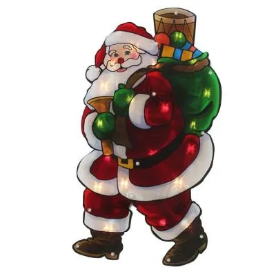 Светящаяся фигура Дед Мороз LED-20 220V IP44 Эра ENIOF-08