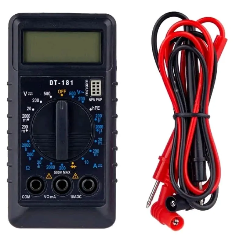 фото Мультиметр DT 181 Ресанта 