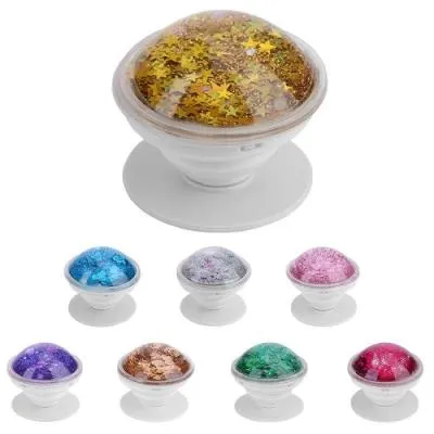 POPSOCKET для телефона стразы сиреневые