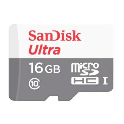 Карта памяти Sandisk Ultra Micro SDHC UHS-I Class 10 80Mb/s 16Gb без адаптера