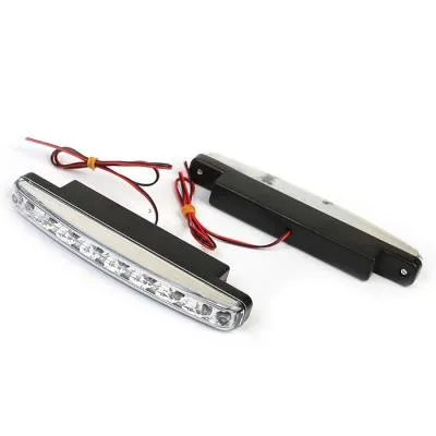 Дневные ходовые огни KS KS-0815 8 LED хром 155х42х16 мм набор 2шт 3328013