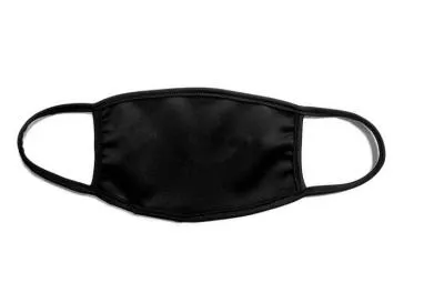 Маска Повязка многоразовая черная
