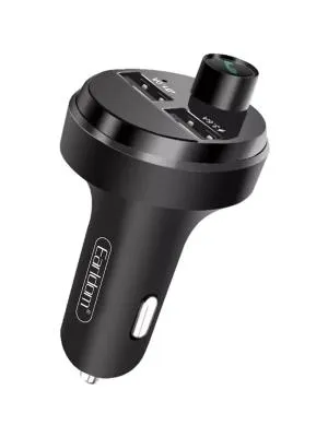 FM трансмиттер bluetooth модулятор Ealdom ET-M42 2USB 3.6A черный