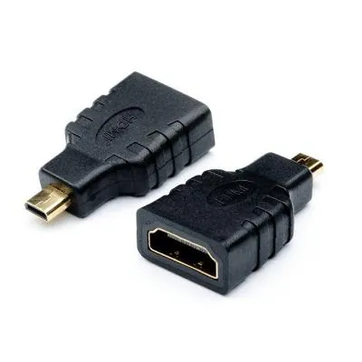 Адаптер переходник HDMI - micro HDMI Atcom AT6090 черный