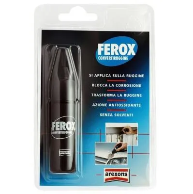 Преобразователь ржавчины в грунт AREXONS Ferox. с кисточкой . 15 мл.