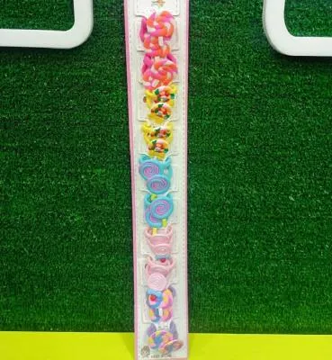 Резинка для волос тканевая карамелька 2шт (A-150)