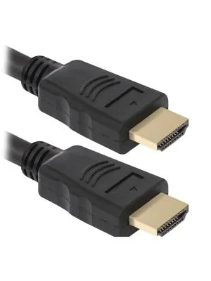 Кабель HDMI - HDMI 2м DEFENDER HDMI-07 ver 1.4 черный