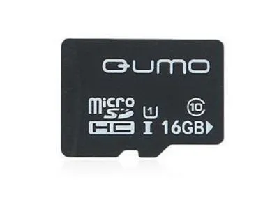 Карта памяти QUMO MicroSDHC Class 10 UHS-1 3.0 90MB/s 16Gb без адаптера 
