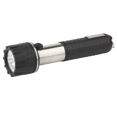 Фонарь Трофи TM3D 3хLED резина/металл блистер