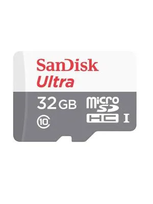 Карта памяти Sandisk Ultra Micro SDHC UHS-I Class 10 100Mb/s 32Gb без адаптера