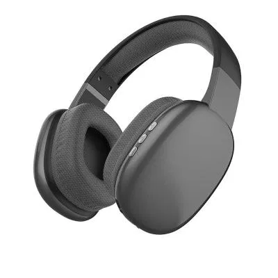 Наушники беспроводные накладные Qumo Sense BT 0084 Блютуз 5.0 360mAh пластик+экокожа черные