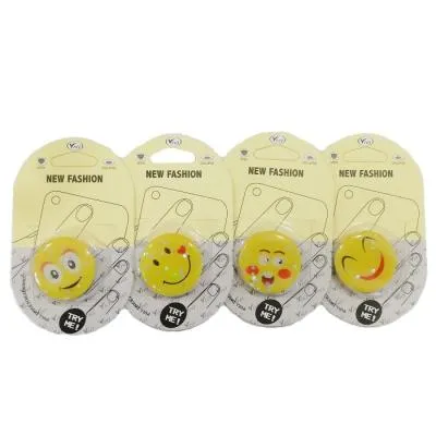 POPSOCKET для телефона смайлик рисунок в ассортименте стекло