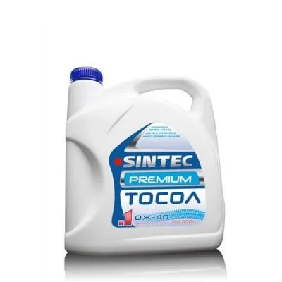 Тосол SINTEC-40 синий  (5кг) канистра