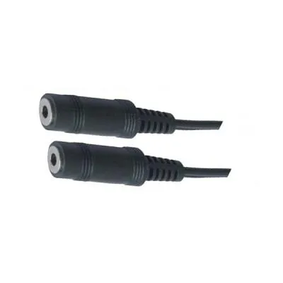 Аудио-кабель переходник M-M Jack 3,5 1м черный