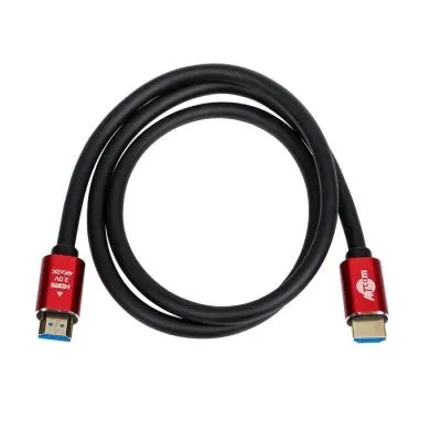 Кабель HDMI - HDMI 2м Atcom AT5941 Red/Gold VER 2.0 4K черный