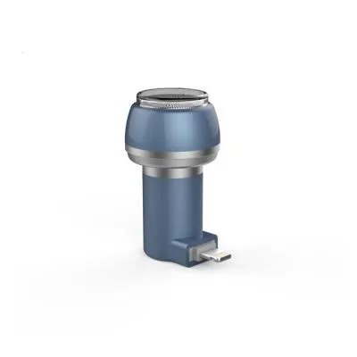 Мини бритва питание от телефона вход Lightning графит