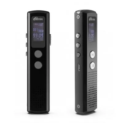 Цифровой диктофон Ritmix RR-120 4Gb черный