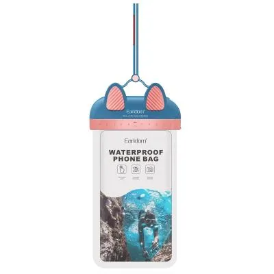 Чехол водонепроницаемый Ealdom ET-S5 225x117mm синий