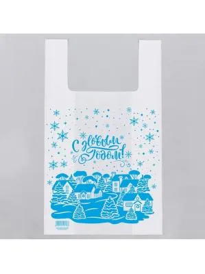 Пакет-майка «Город» 30 × 55 см 4514753