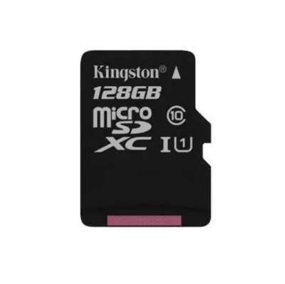 Карта памяти Kingston Micro SDXC Class 10 UHC-I Canvas Select up to 100MB/s 128Gb без адаптера