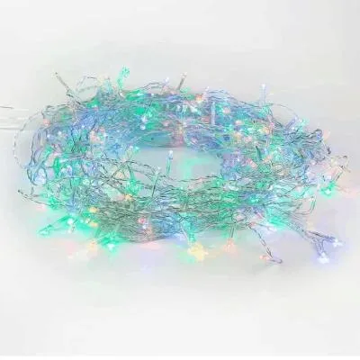 Гирлянда светодиодная 4 м провод прозрачный LED-25 220V Твинкл Лайт RGB NEON-NIGHT 303-169