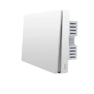 Умный настенный выключатель ми сяоми ксиоми AQARA wall switch (1кнопка) QBKG04LM белый RU