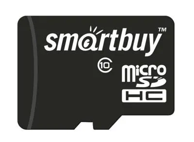 Карта памяти Smartbuy Micro SDHC Class 10 без адаптера 4Gb