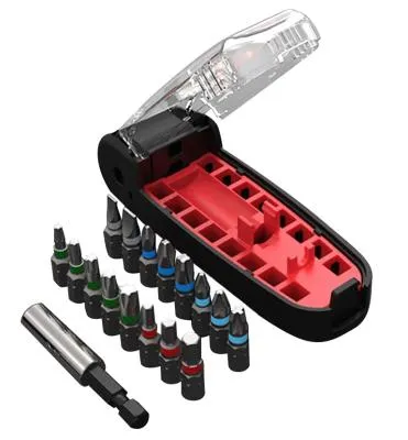 Отвертка с насадками Xiaomi Wiha Crocodile Mouth Bit черная 17 насадок