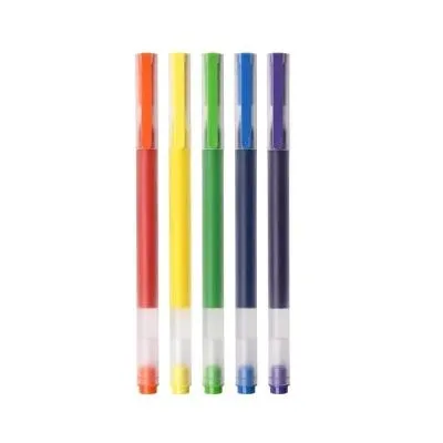 Набор гелевых ручек Xiaomi Mi Colorful Gel Pen 0.5mm 5шт разноцветные