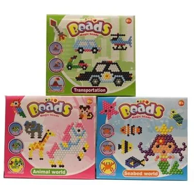 Набор для творчества Аквамозаика Transportation 210 бусинок