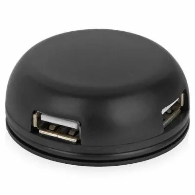 Разветвитель адаптер переходник USB HUB Хаб DEFENDER Quadro Light 4 порта USB 2.0 черный