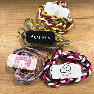 Шнурок держатель для телефона на шею разноцветный