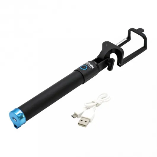 Монопод для селфи Ritmix RMH-350BT черный