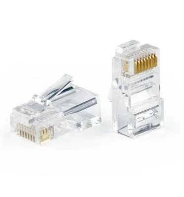 Коннектор Atcom AT3796 RJ45 прозрачный пластик