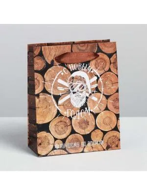 Пакет ламинированный вертикальный «Лучшему во всем» S 12х15х5.5 см 4262320