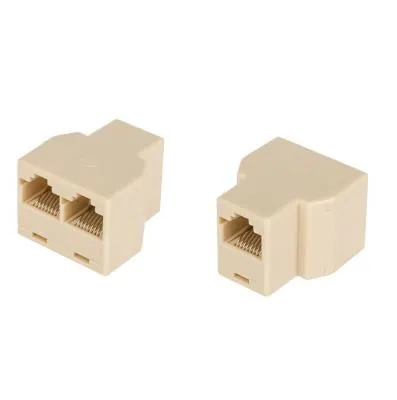 Проходной модуль двойник Atcom AT2450 RJ45 (8P8C) для соединения патч-кордов (мама/мама) кабель внут