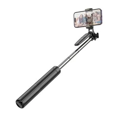 Монопод для селфи Hoco K19 трипод с пультом BT черный