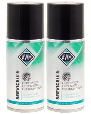 Освежитель кондиционера аэрозоль 210мл AWM