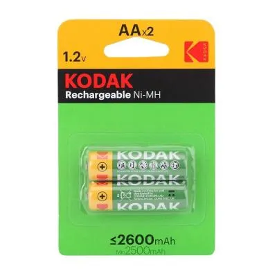Батарейка аккумуляторная Kodak HR6-2BL 2600mAh никель-металлгидридный предзаряженные