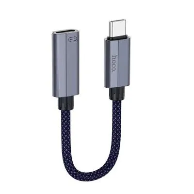 Адаптер переходник с Type-C USB на Lightning Hoco UA29A 3A черный