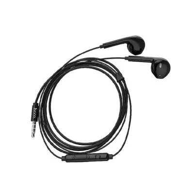 Наушники проводные Hoco M101 Max с микрофоном черные