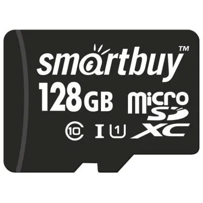 Карта памяти Smartbuy MicroSDXC Class 10 UHS-I 128Gb без адаптера