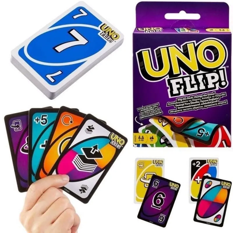 Карты Уно флип Uno Flip настольная игра