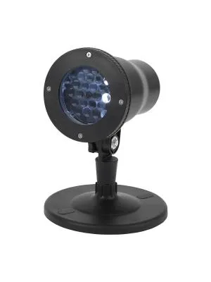 Светодиодный проектор Эра ENIOP-04 Снежинки мультирежим холодный свет 220V, IP44