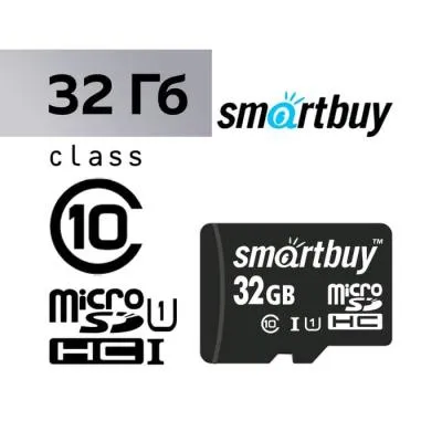 Карта памяти Smartbuy Micro SDHC Class 10 PRO UHS-I U3 R/W 90/70 MB/s 32Gb