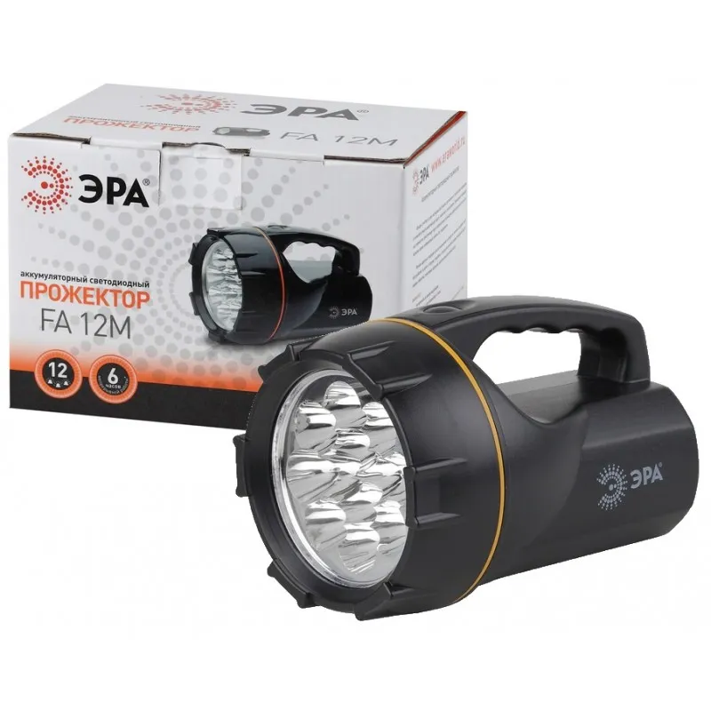 Фонарь Эра FA12M NEW 2000mAh 12xLED