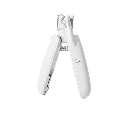Когтерезка гриндер кусачки для когтей животных ми сяоми ксиоми Petkit LED Nail Scissors 2в1 белый