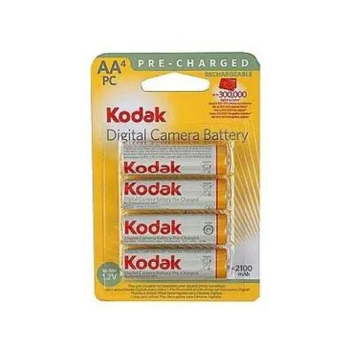Батарейка аккумуляторная Kodak HR6-4BL 2100mAh никель-металлгидридный предзаряженные