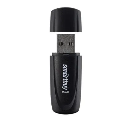 Флеш-накопитель Smartbuy Scout USB 3.0/3.1 черный 16Gb