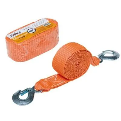 Трос буксировочный ленточный 4 м. 3,5 т. полипропиленовый с крюками AIRLINE ATR-S-3,5